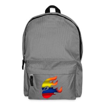 Flag of Colombia - Colombia - Ninja - Backpack - elephant grey - Front