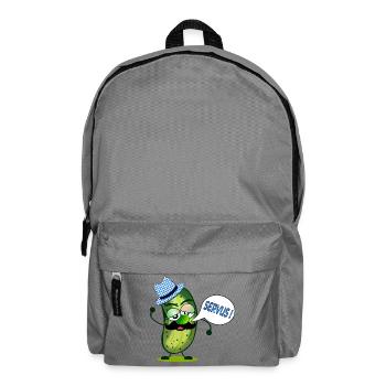 MOUSTACHE GHERKINS BAVARIA SERVUS - Backpack - elephant grey - Front