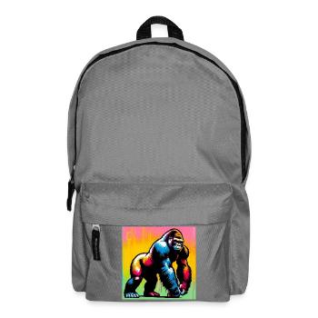 gorilla - Backpack - elephant grey - Front