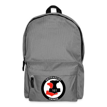 Antifa Vikings - Backpack - elephant grey - Front