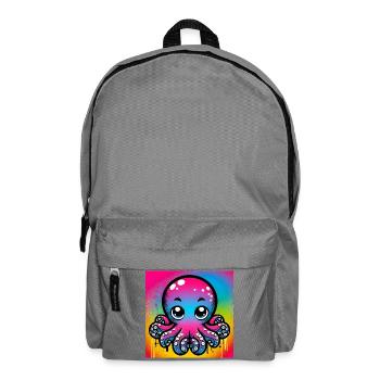 Pieuvre - Sac à dos - gris éléphant - Devant