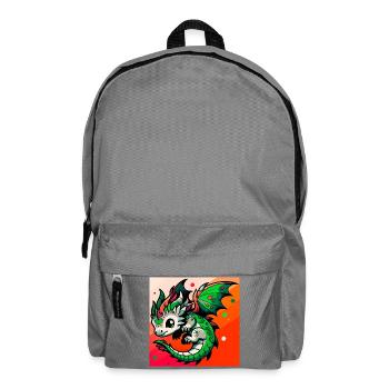 dragon - Backpack - elephant grey - Front