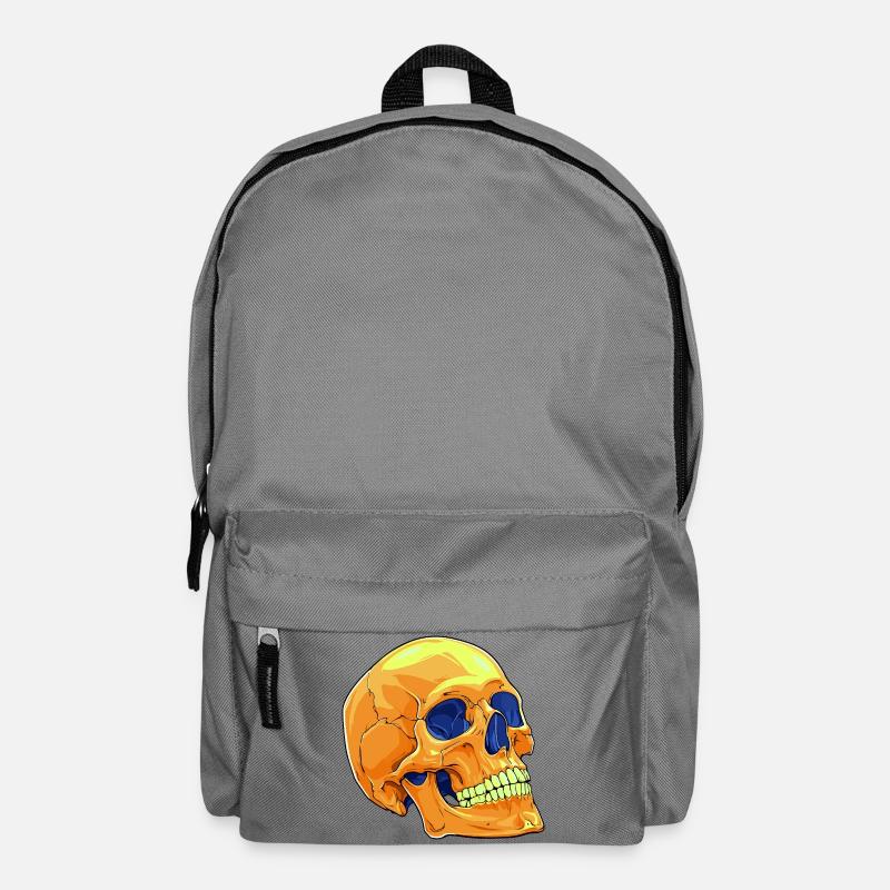 Totenkopf Skull - Rucksack - Mittelgrau