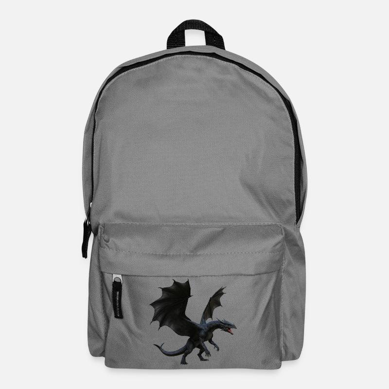 Drachenflug Fantasy Design - Rucksack - Mittelgrau