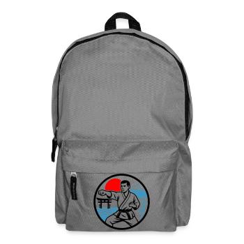 Karate Nature - Backpack - elephant grey - Front