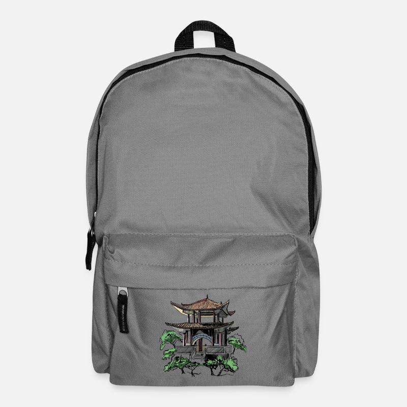 Pagode - Rucksack - Mittelgrau