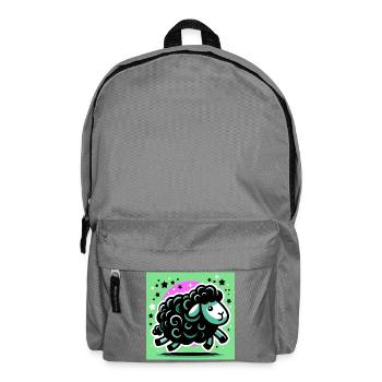 Schwarzes Schaf - Rucksack - Mittelgrau - Vorne