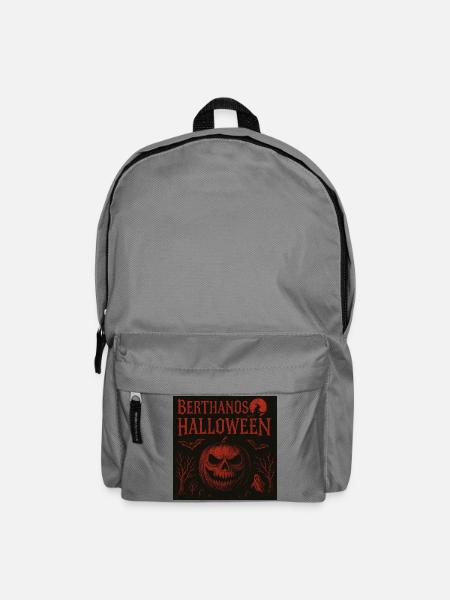 Berthanos Halloween Halloween Pumpkin Design - Backpack - elephant grey