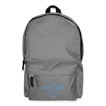 New York Back Home Design - Backpack - elephant grey - Front