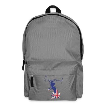 I am English, I am proud  - Sac à dos - gris éléphant - Devant