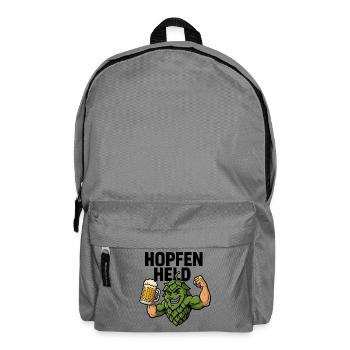 Funny Hops With Beer Mug October Festival - Backpack - elephant grey - Front
