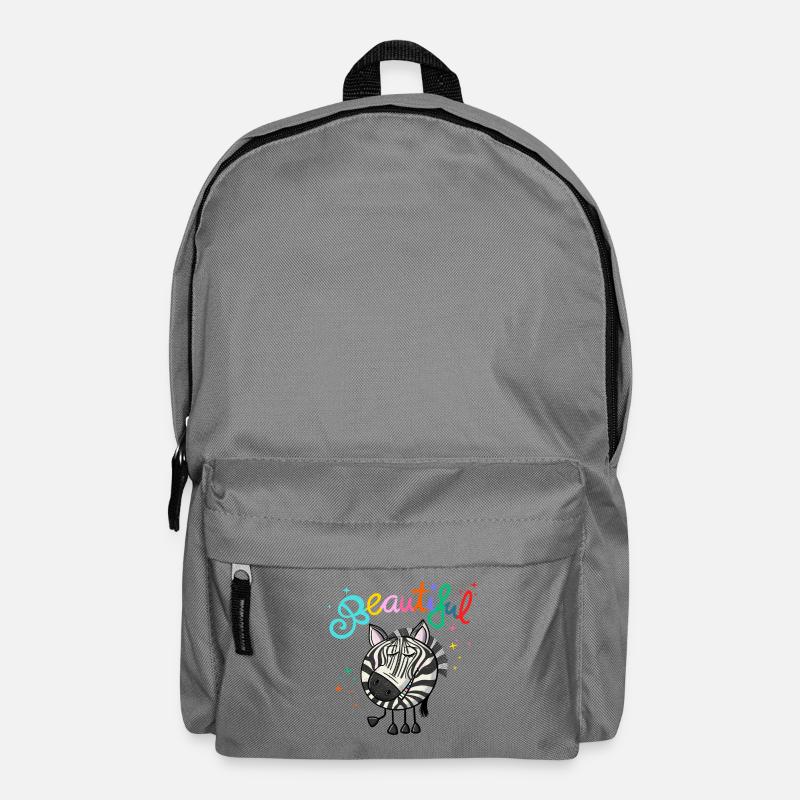 Zebra Beautiful - Rucksack - Mittelgrau