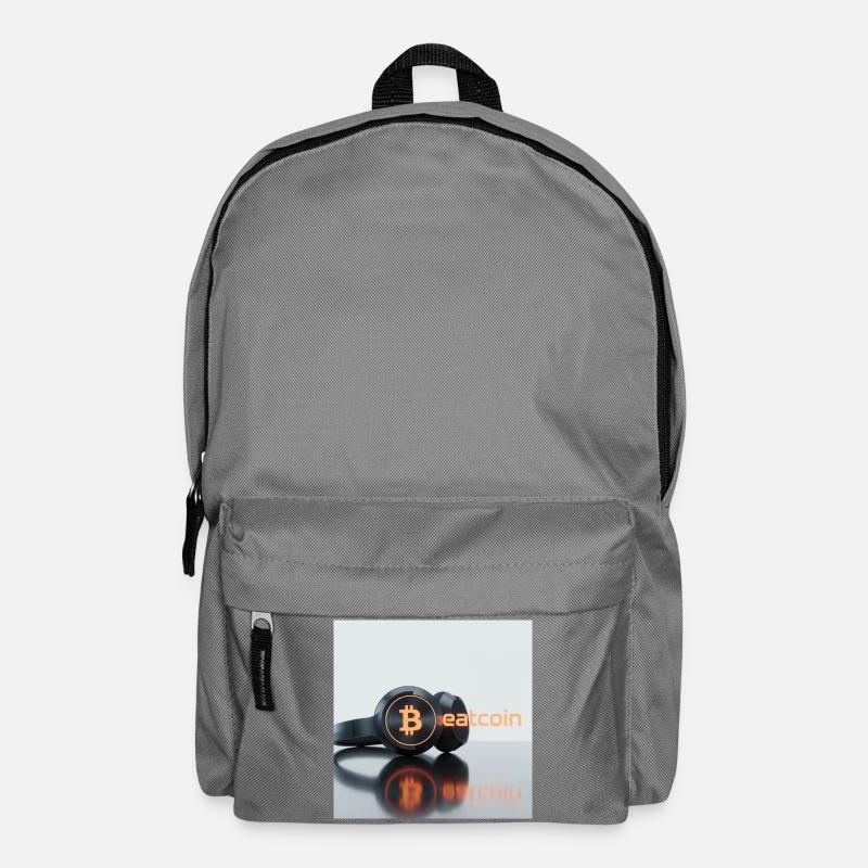 Beatcoin Kopfhörer Crypto Vibe - Rucksack - Mittelgrau