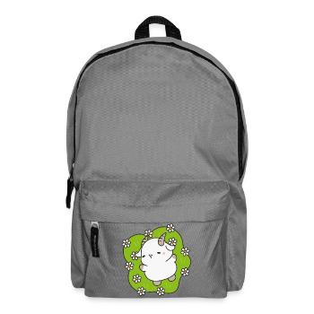 Agneau Kawaii Marguerites - Sac à dos - gris éléphant - Devant