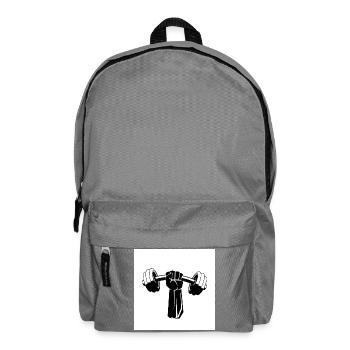Kraftfist Dumbbell Strength - Backpack - elephant grey - Front
