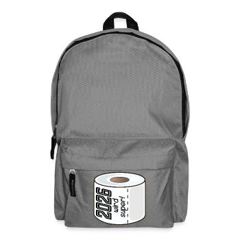 PAPIER TOILETTE PAPIER TOILETTE 2026 DICTONS - Sac à dos - gris éléphant - Devant