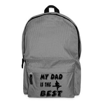 Vater - Rucksack - Mittelgrau - Vorne