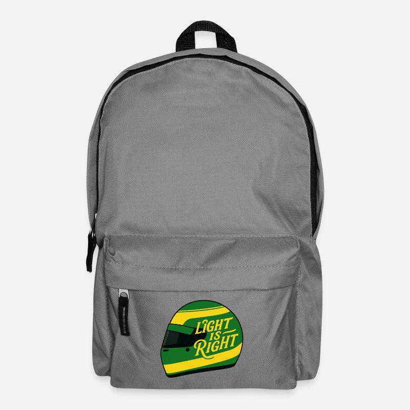 Das Licht hat Recht - Rucksack - Mittelgrau