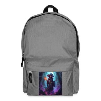 Verzauberte Höhlenhexe - Rucksack - Mittelgrau - Vorne