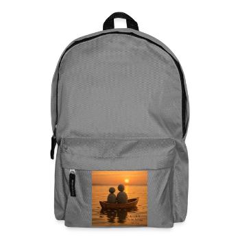 Mar&Mug Geschichte - Rucksack - Mittelgrau - Vorne