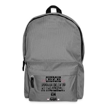 Looking for attachment on a permanent contract - Backpack - elephant grey - Front