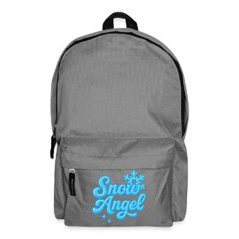 snow angle / y2k statement design  - Rucksack - Mittelgrau - Vorne