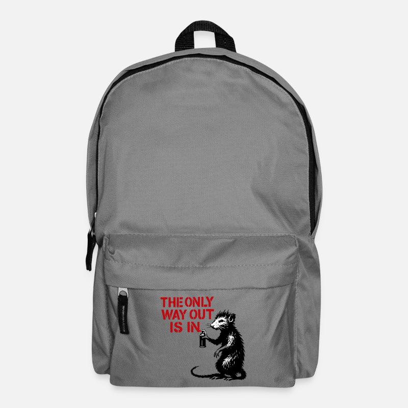 Der Weg nach innen - Rucksack - Mittelgrau