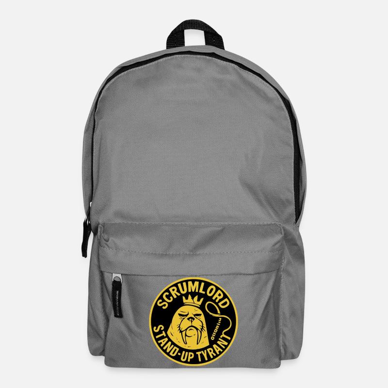 Scrum Lord StandUp Tyrant - Backpack - elephant grey