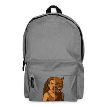 Human-Werewolf Duality - Backpack - elephant grey - Front