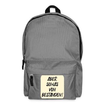 EXAMS PASSED - Backpack - elephant grey - Front