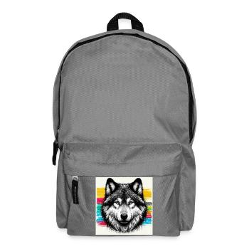 Loup - Sac à dos - gris éléphant - Devant