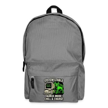System Stable Taurus Mode Chill & Charge - Rucksack - Mittelgrau - Vorne