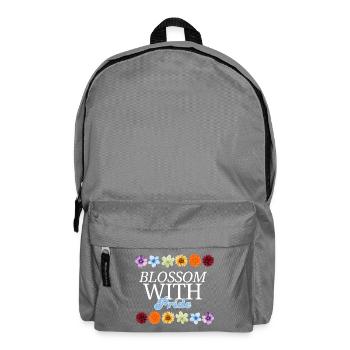 Blossom with Pride - Backpack - elephant grey - Front