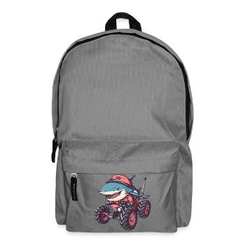 Éleveur de tracteurs requins - Sac à dos - gris éléphant - Devant