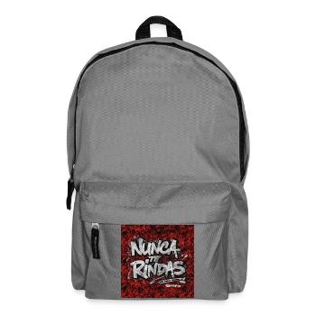 Never of the Graffiti Surrenders - Backpack - elephant grey - Front