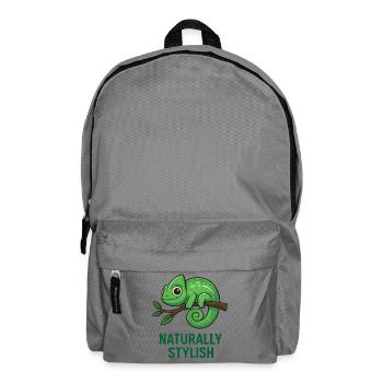 Caméléon élégant - Sac à dos - gris éléphant - Devant