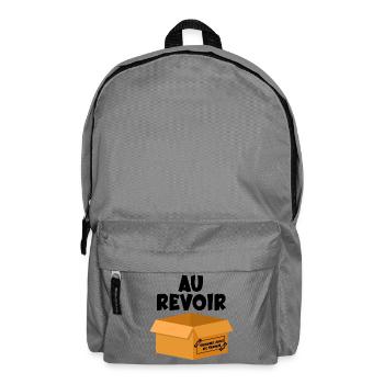 Last Day of Work - Goodbye - Backpack - elephant grey - Front