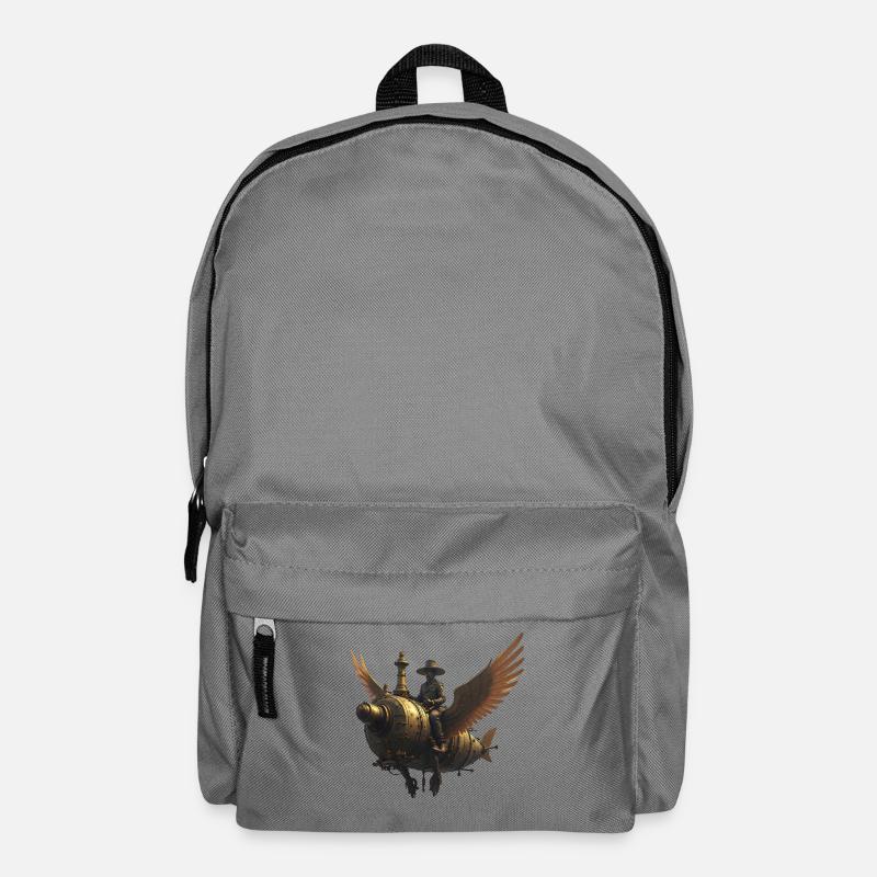 Steampunk - Backpack - elephant grey