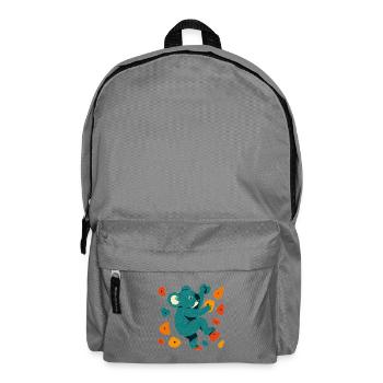 Cadeau d’escalade de coala koala de bloc - Sac à dos - gris éléphant - Devant