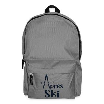 Liebe Après-Ski - Rucksack - Mittelgrau - Vorne