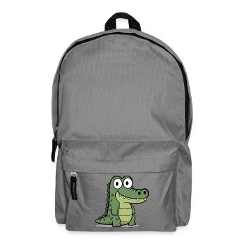 Crocodile - Sac à dos - gris éléphant - Devant