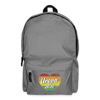 Uropa 2026 Urgroßvater werdender Uropa retro - Rucksack - Mittelgrau - Vorne