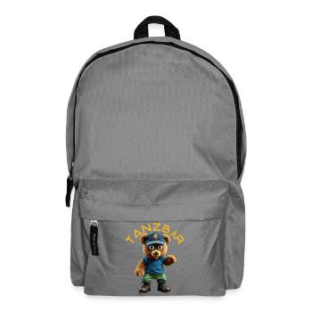 Dancing Bear Mascot - Backpack - elephant grey - Front