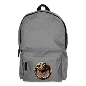 Monster Mystery Ring Schlange Abwehrzauber gothic - Rucksack - Mittelgrau - Vorne