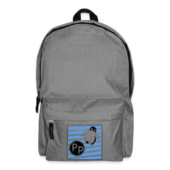 P for Penguin - Backpack - elephant grey - Front
