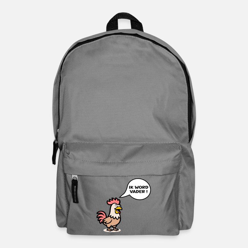 I'm going to be a father - Backpack - elephant grey