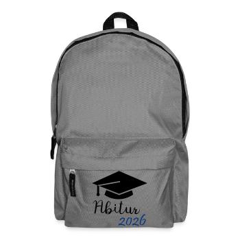 Abitur 2026 - Backpack - elephant grey - Front