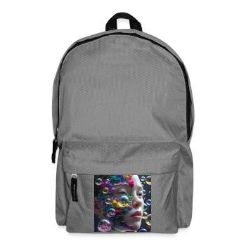 Traumhaftes Korallenporträt - Rucksack - Mittelgrau - Vorne