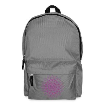 Mandala - Backpack - elephant grey - Front
