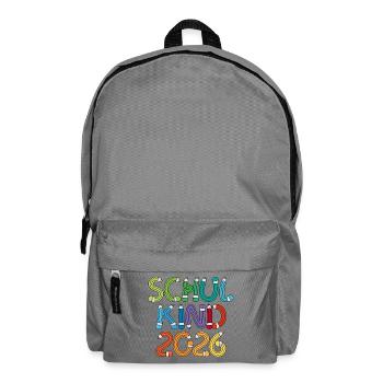 School Child 2026 School Enrollment Back to School - Backpack - elephant grey - Front